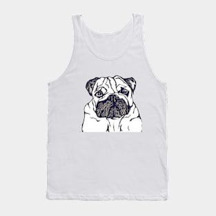 Pug Dog Tank Top